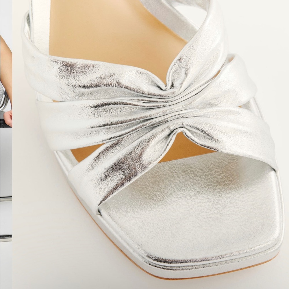 Reformation Maize Platform Heeled Sandals